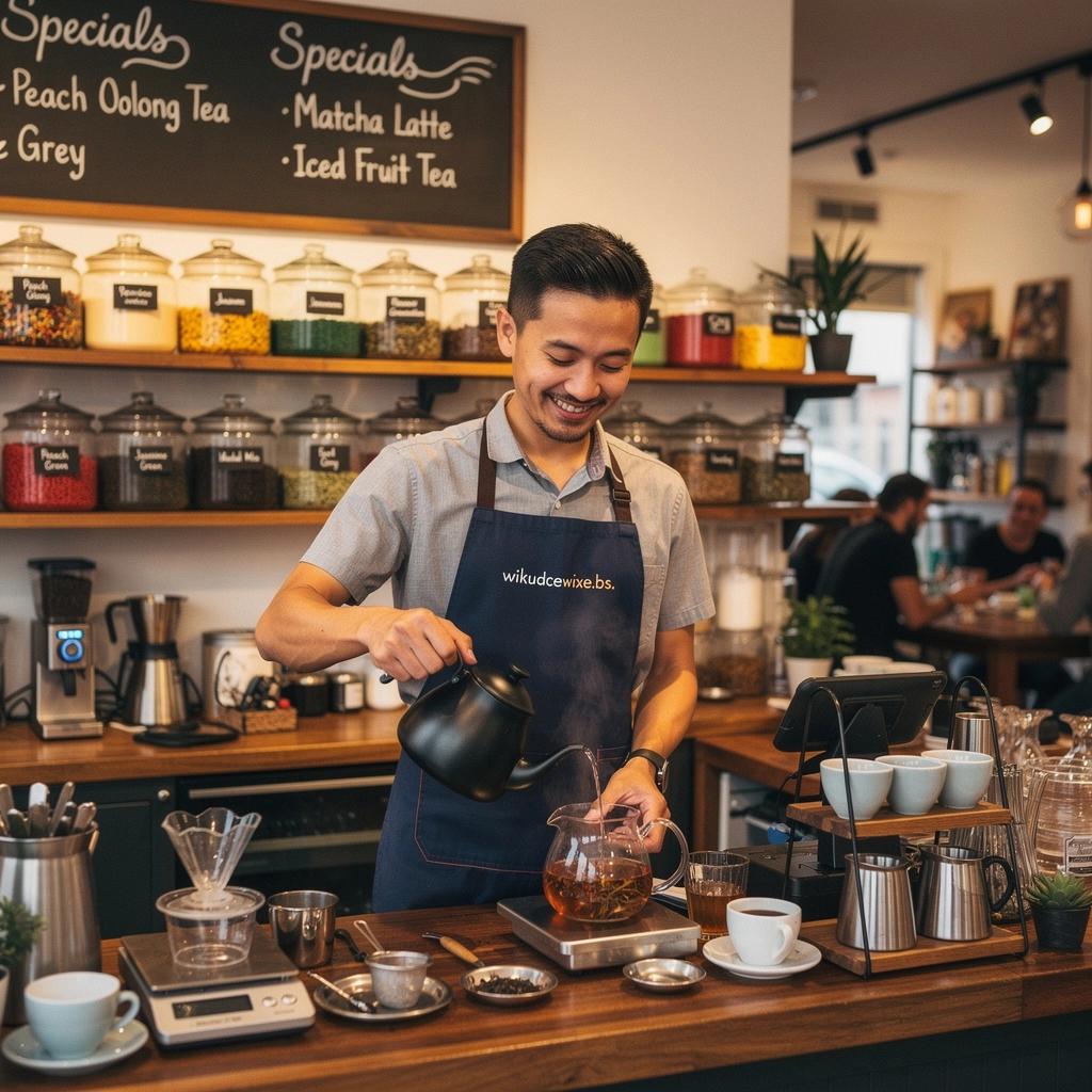 Une tasse de thé fumant, mettant en valeur la douceur de la pêche et ses arômes floraux.