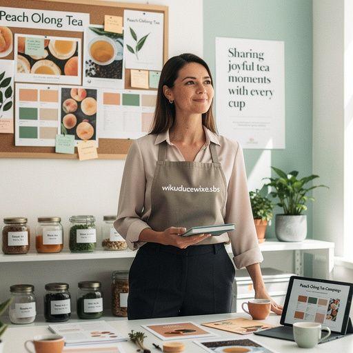 Des ingrédients frais, comme des tranches de pêche et des fleurs, pour une infusion parfaite.